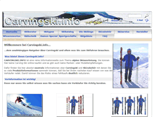 Tablet Screenshot of carvingski.info